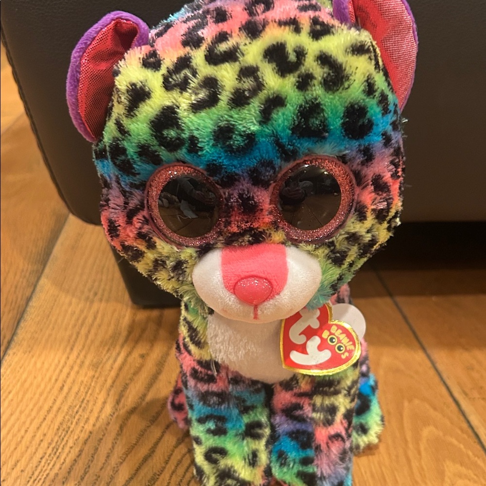 Ty Beanie Boos Dotty Cat Medium